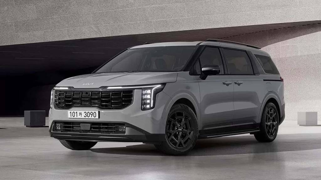 Kia Carnival 2025 aparece antes da hora e terá versão híbrida