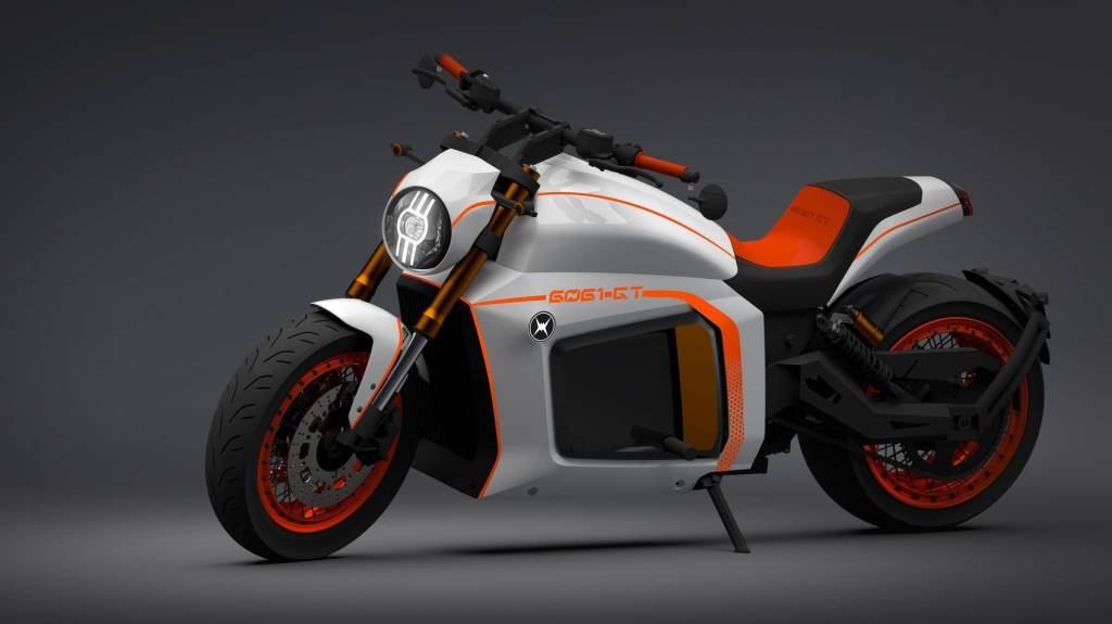 Evoke 6061 é moto elétrica chinesa que roda 660 km e tem preço de Harley