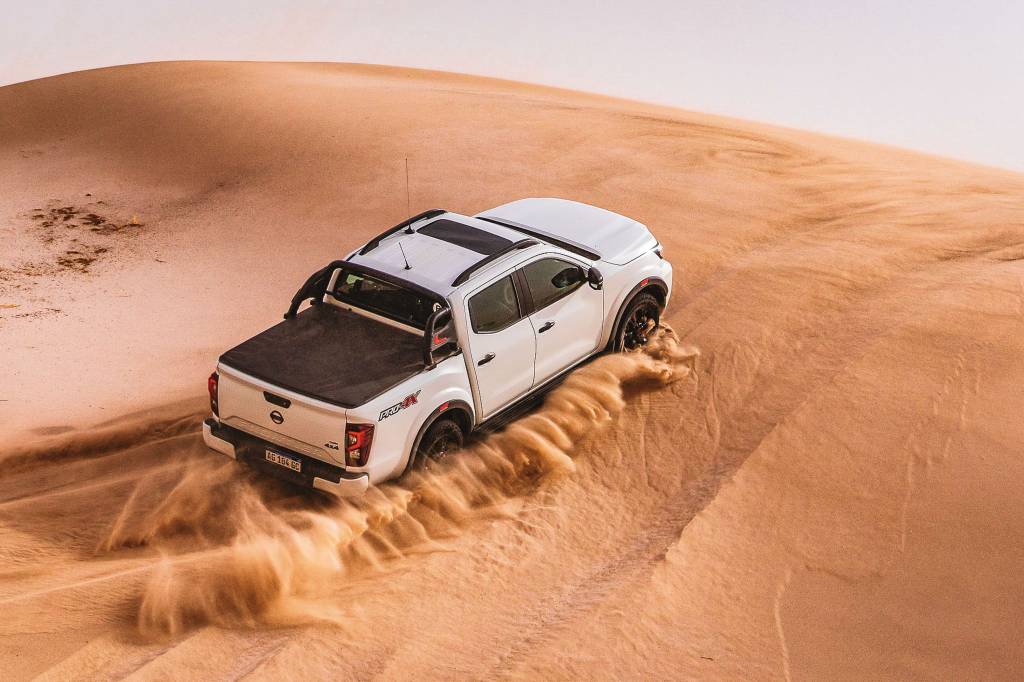Uma expedição extrema com a Nissan Frontier em deserto argentino