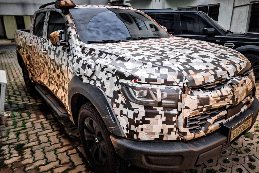 GWM Poer flagrada em testes (5) GWM vêm trabalhando para quebrar a resistência do público com carros chineses. Se o 'picapeiro' é ainda mais reticente, ele prepara algo ainda mais impactante do que os Haval H6