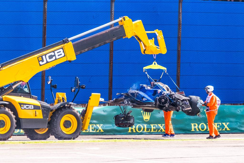 Esse é o resultado de um sanduíche de Haas com recheio de Williams