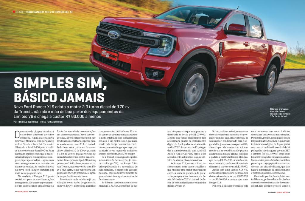 Ranger Quatro Rodas 775