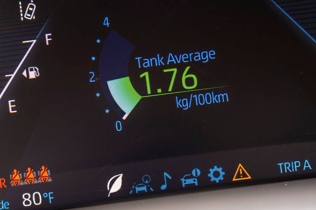 Toyota Mirai, carro a hidrogênio testado no Brasil por QUATRO RODAS (18) Toyota Mirai, carro a hidrogênio testado no Brasil por QUATRO RODAS (18)