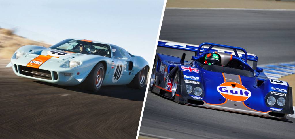 Azul-celeste e laranja, uma combinação icônica das pistas