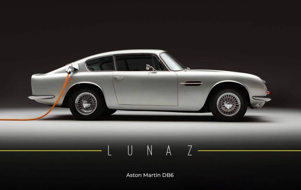 Aston Martin DB6 elétrico convertido pela Lunaz Aston Martin DB6 elétrico convertido pela Lunaz