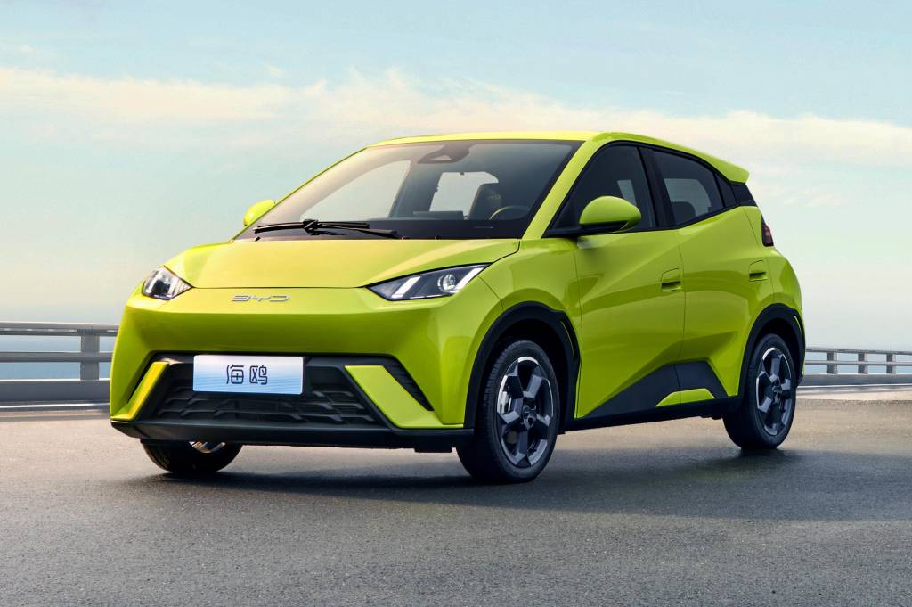 BYD Dolphin Mini nacional poderá ser lançado com visual atualizado