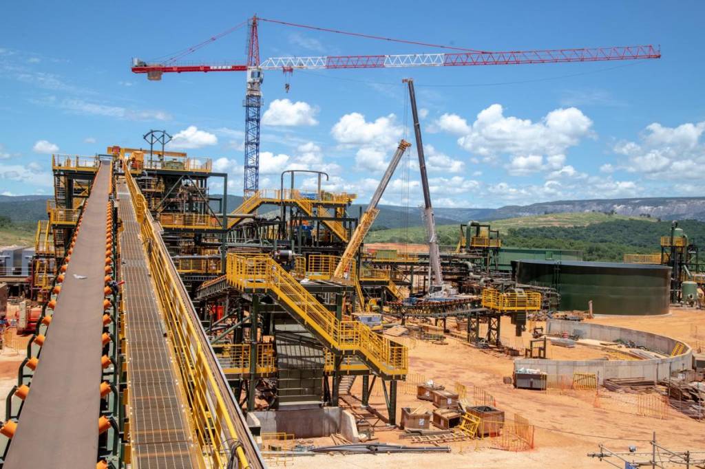 Complexo de beneficiamento de lítio Grota do Cirilo da Sigma, em Araçuaí (MG) (4) Complexo de beneficiamento de lítio Grota do Cirilo da Sigma, em Araçuaí (MG) (4)