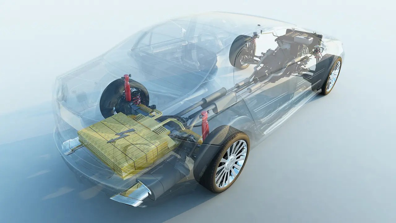 Bateria carro híbrido