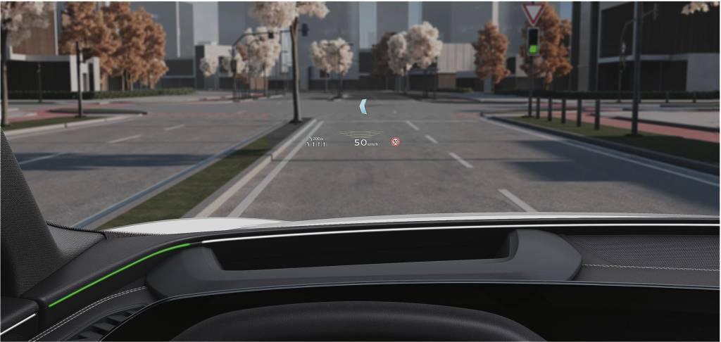 Audi Q6 e-tron quattro Realidade Aumentada Audi Q6 e-tron quattro Realidade Aumentada