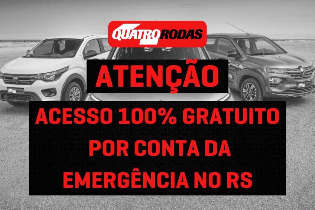 QUATRO RODAS libera acesso gratuito devido à crise climática no RS