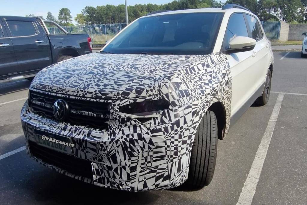 Flagra do Volkswagen T-Cross 2025