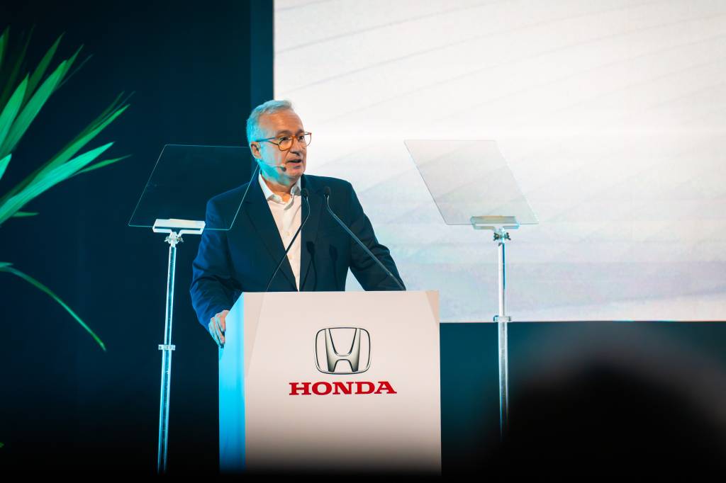 PCG na premiação da Honda