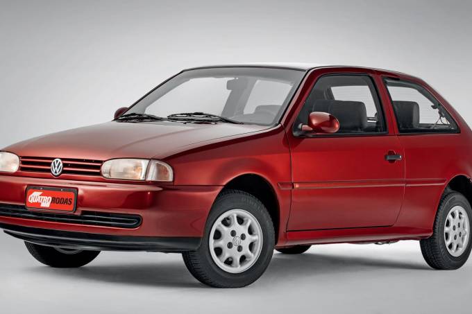Gol GLi modelo 1995, da Volkswagen, automóvel testado pela revista Quatro Rodas (1)