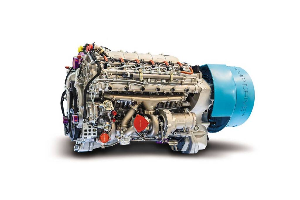 Motor híbrido-elétrico da Azul em parceria com a Ampaire _ Foto Guilherme Ramos(1) Motor híbrido-elétrico da Azul em parceria com a Ampaire _ Foto Guilherme Ramos(1)