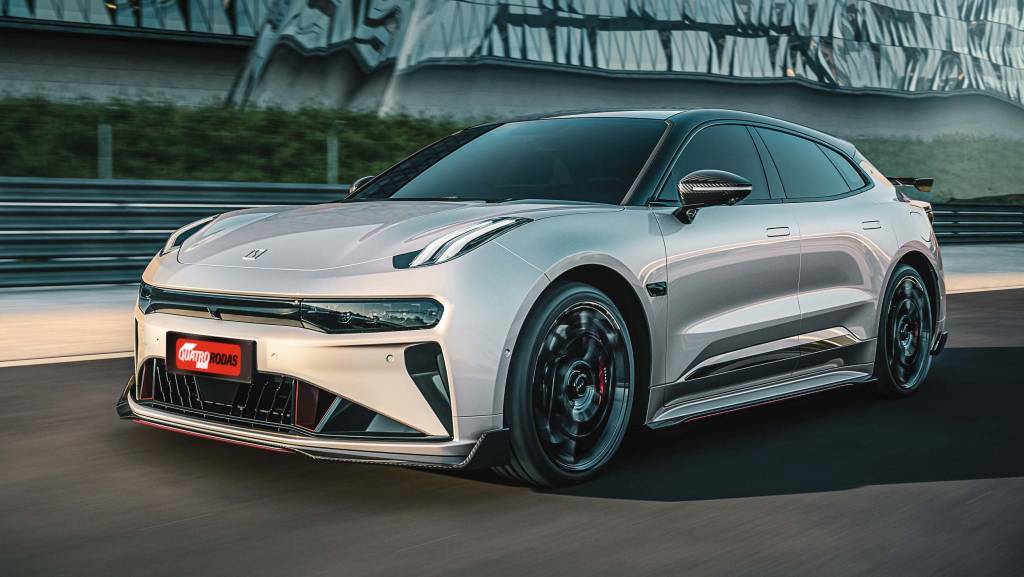 Zeekr 001 FR de 1.265 cv está disponível no Brasil por mais de R$ 1,5 milhão