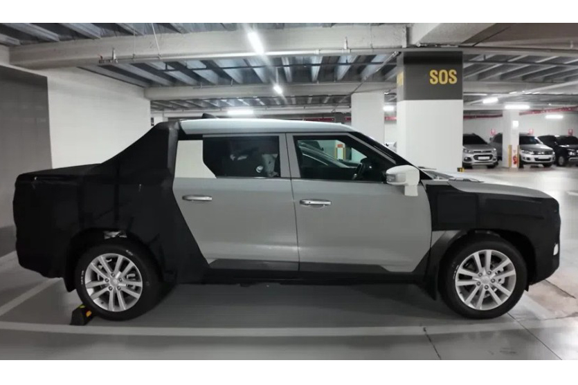 kgm-picape Picape elétrica da KG Mobility