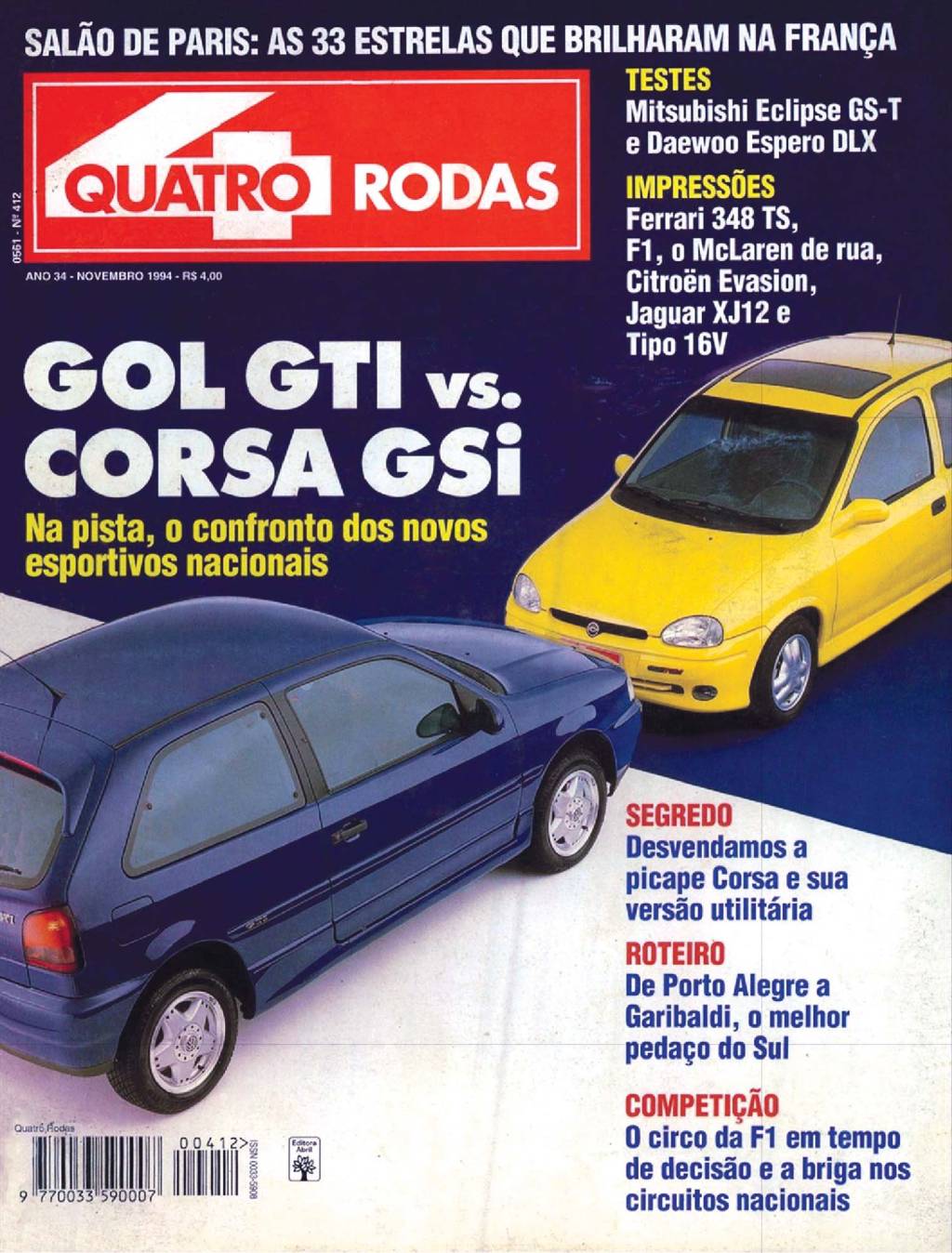 Corsa gsi x Gol GTI Corsa gsi x Gol GTI