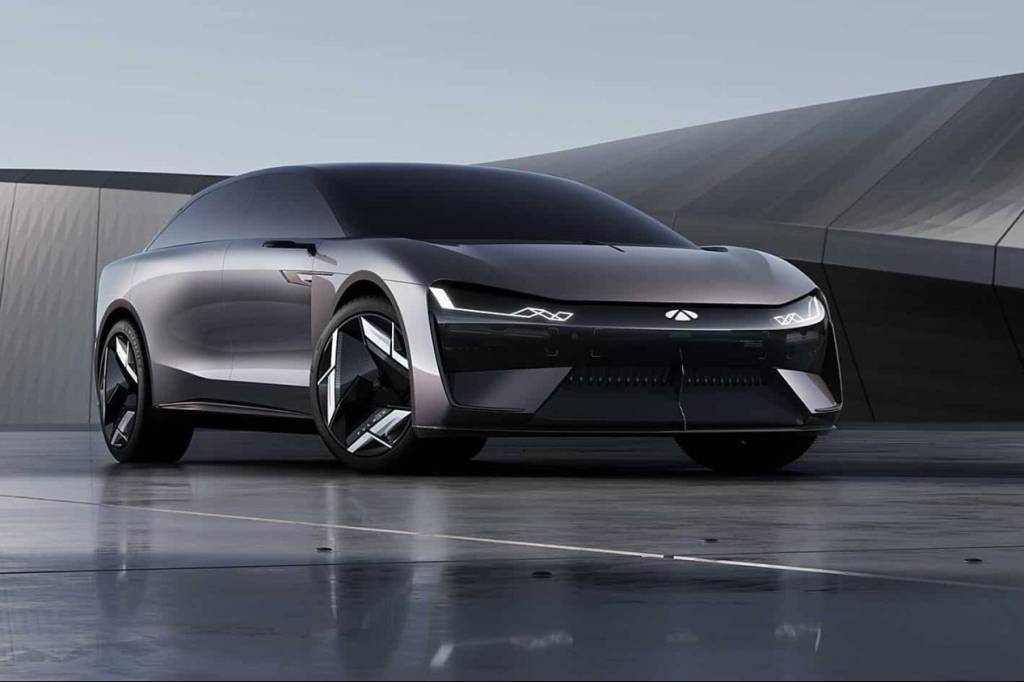 Conceito da Chery promete 1.500 km por carga com bateria em estado sólido