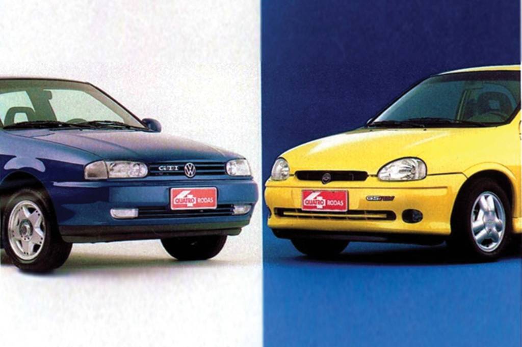 Os bastidores (e perrengues) do comparativo entre Gol GTI e Corsa GSI
