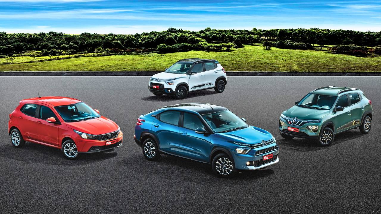 Carros automáticos mais baratos do Brasil em 2025