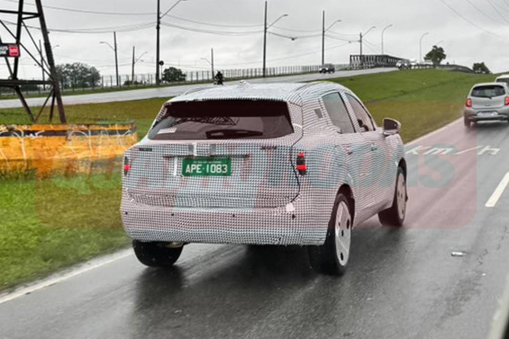 Nissan Kicks 2026 em testes Nissan Kicks 2026 em testes