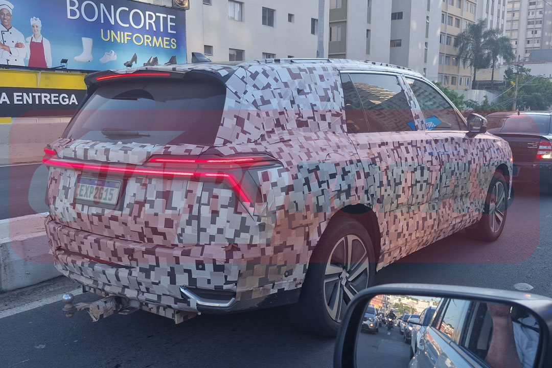 GWM Wey 7 em testes no Brasil
