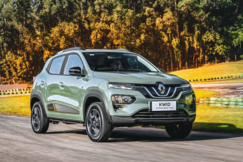 Renault Kwid E-Tech 100% Elétrico. Foto: Rodolfo Buhrer / La Imagem / Renault Renault Kwid E-Tech 100% Elétrico. Foto: Rodolfo Buhrer / La Imagem / Renault
