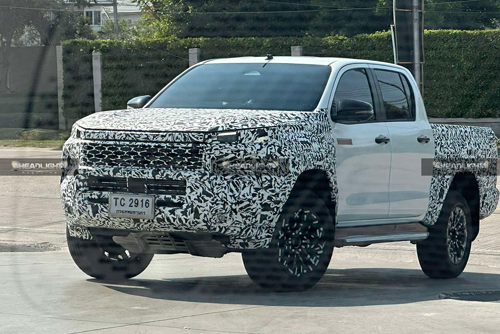 Toyota Hilux 2026 em testes na Tailândia Toyota Hilux 2026 em testes na Tailândia