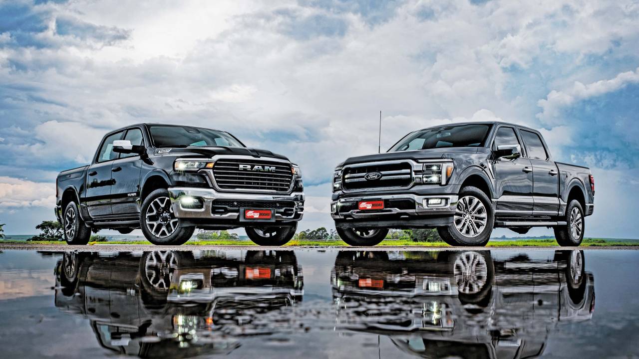 Ram 1500 laramie x ford f-150 lariat