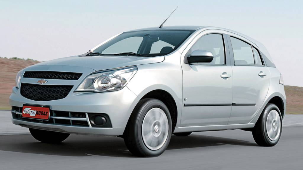 COMPARATIVO ALEM DO 1.0 Chevrolet Agile 1.4 LT