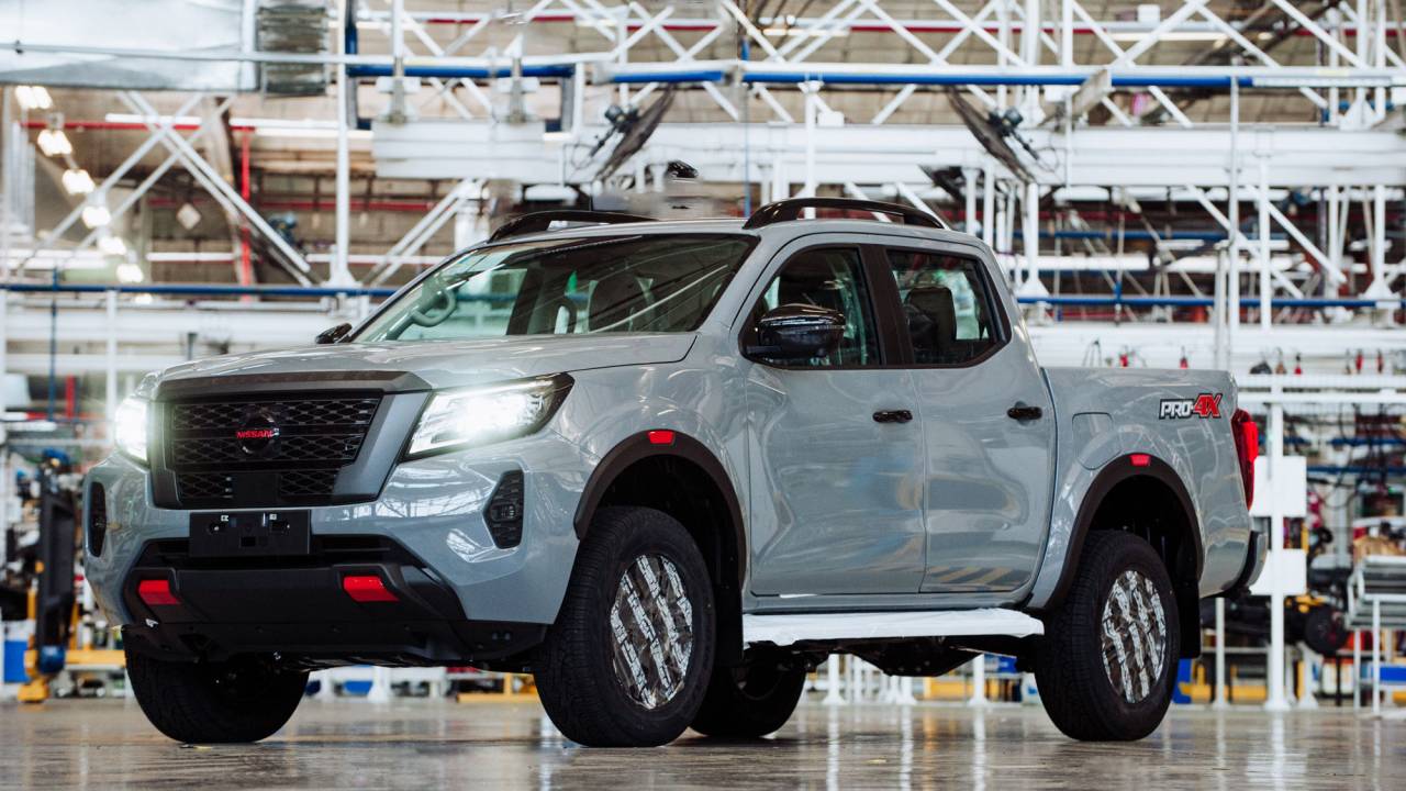 Nissan Frontier na fábrica em Córdoba