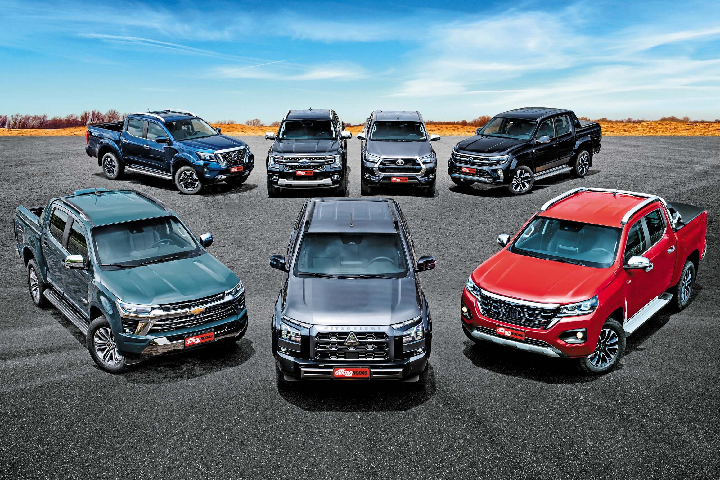 PICAPES MÉDIAS DIESEL