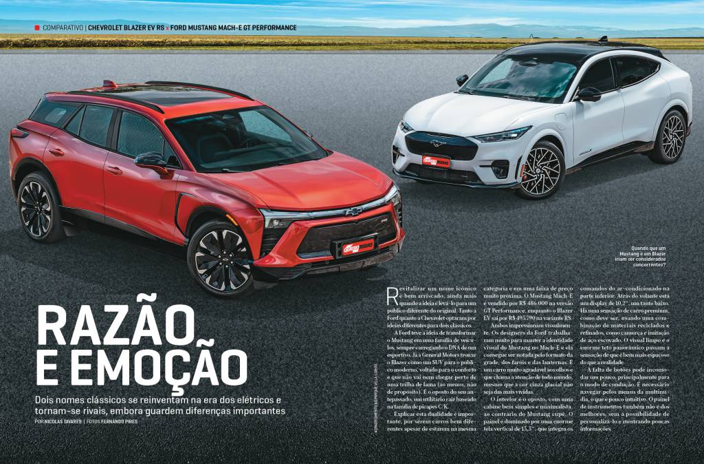 QR_790_COMPARA_CHEVROLET BLAZER x FORD MUSTANG COMPARA MUSTANG X BLAZER EV