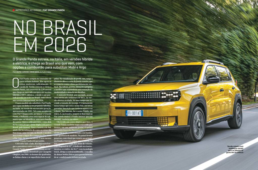 PANDA Quatro Rodas edição Março