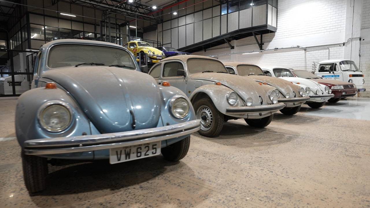 Carros resgatados de concessionária gaúcha