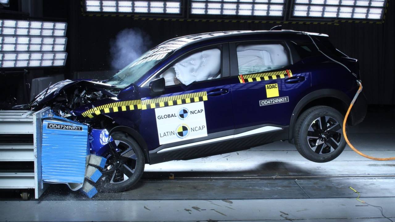 Crash test novo Nissan Kicks
