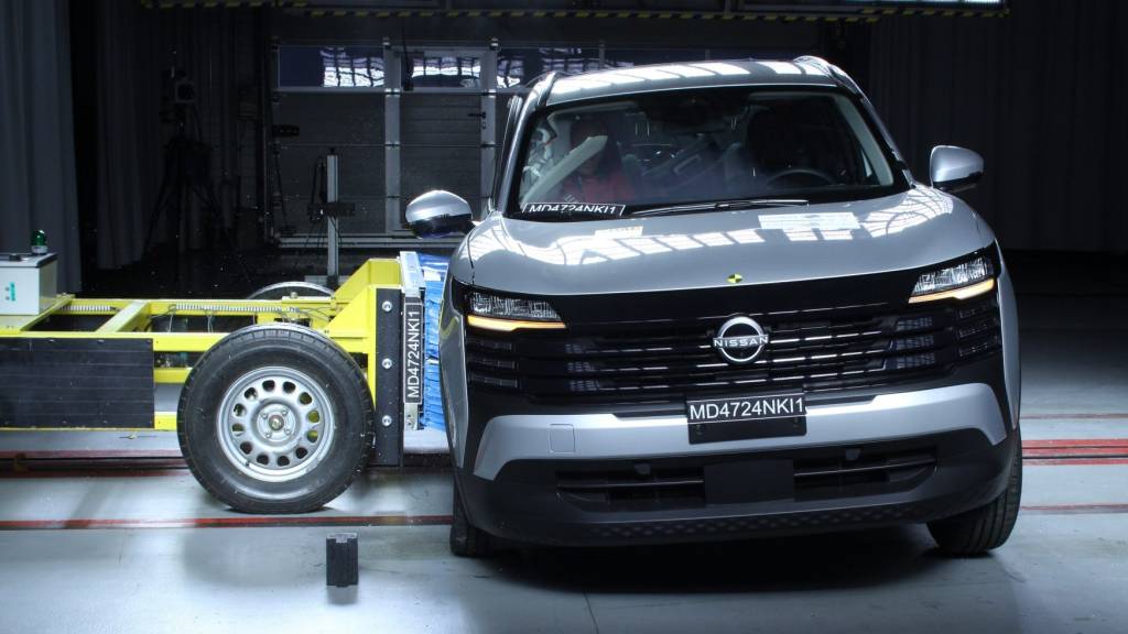 Crash test novo Nissan Kicks Crash test novo Nissan Kicks