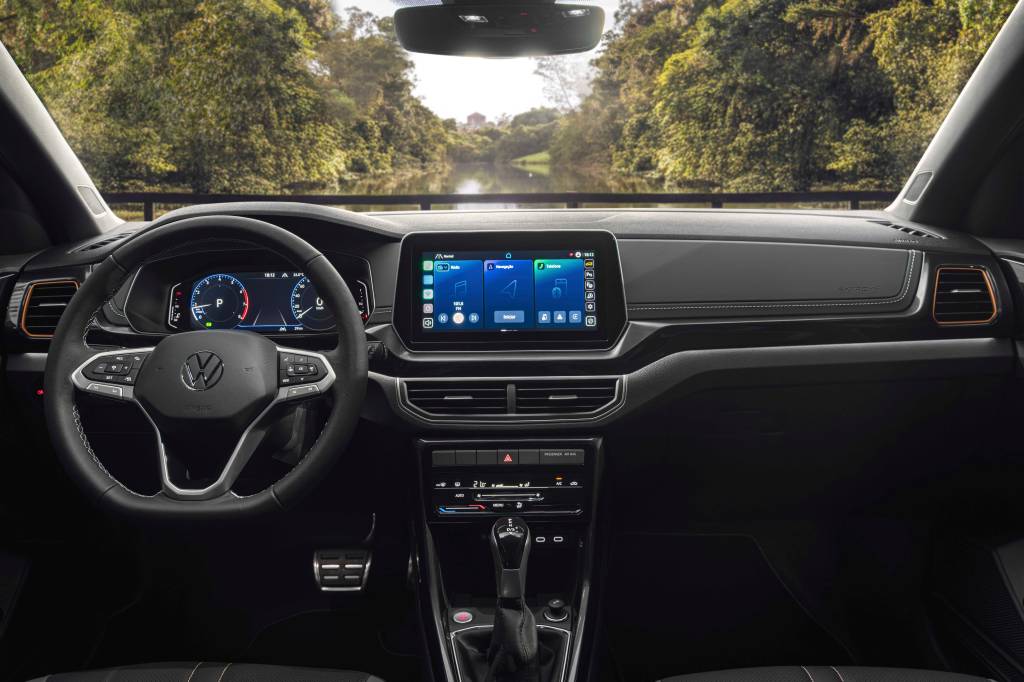 Novo T-Cross Extreme – Interior (1) VW T-CROSS EXTREME