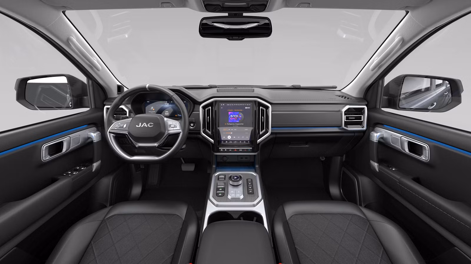 JAC Hunter PHEV Interior da JAC Hunter PHEV
