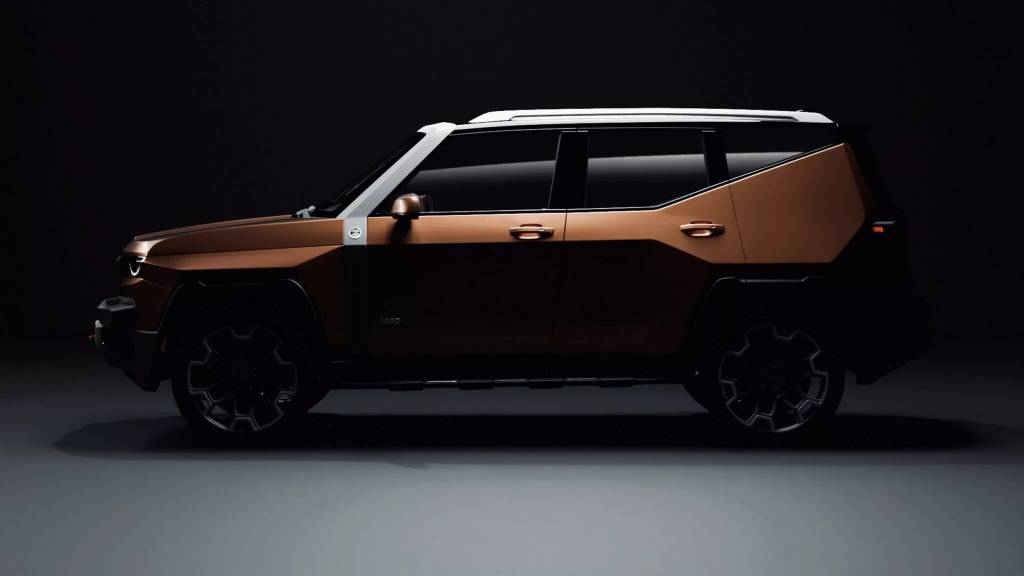 Jeep Renegade terceira geração Render