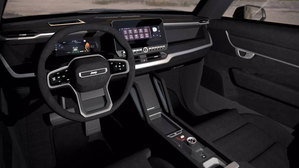 Jeep Renegade terceira geração Render