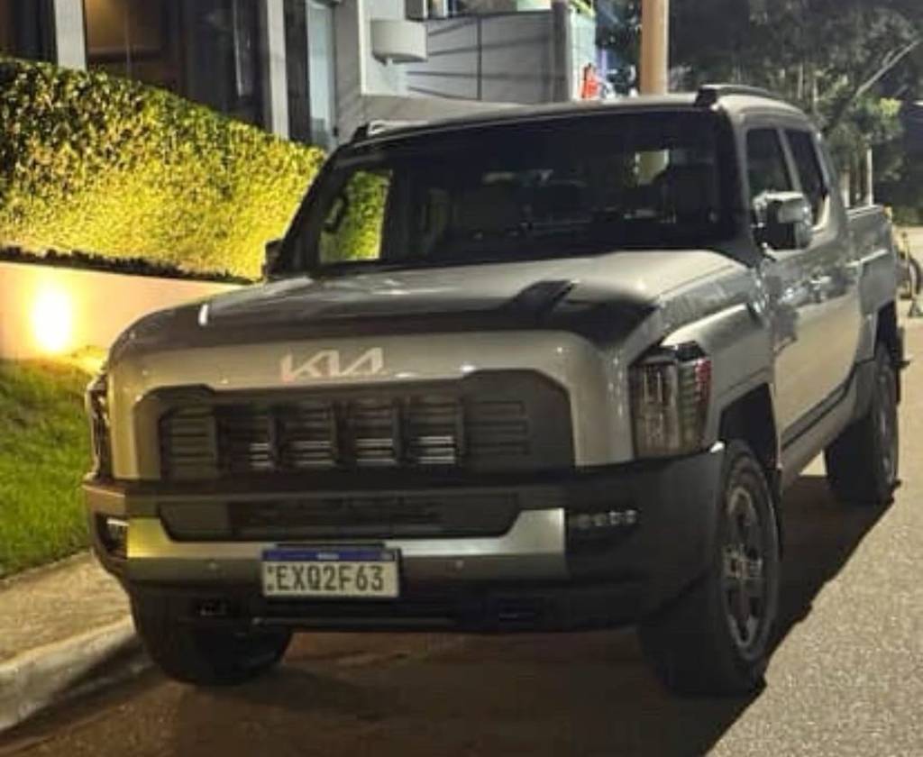 Kia Tasman já está em testes no Brasil para enfrentar Hilux e Ranger