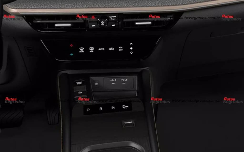 interior Nissan Kicks Platinum