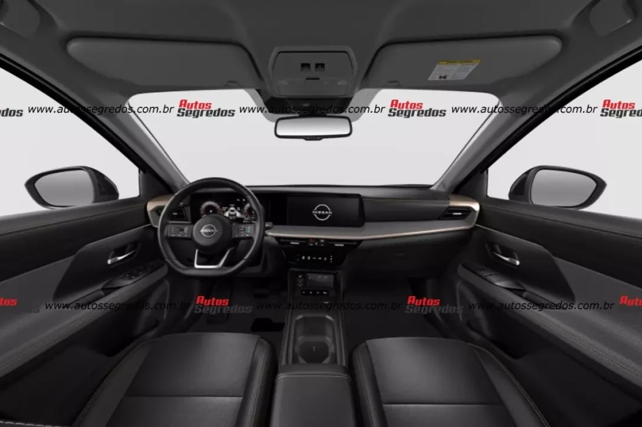 interior do novo Nissan Kicks Platinum interior do novo Nissan Kicks Platinum