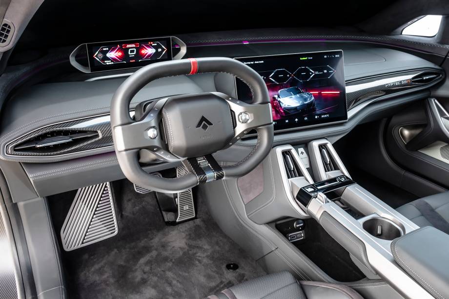 A tela da central concentra tudo que precisa ser operado no Hyptec SSR