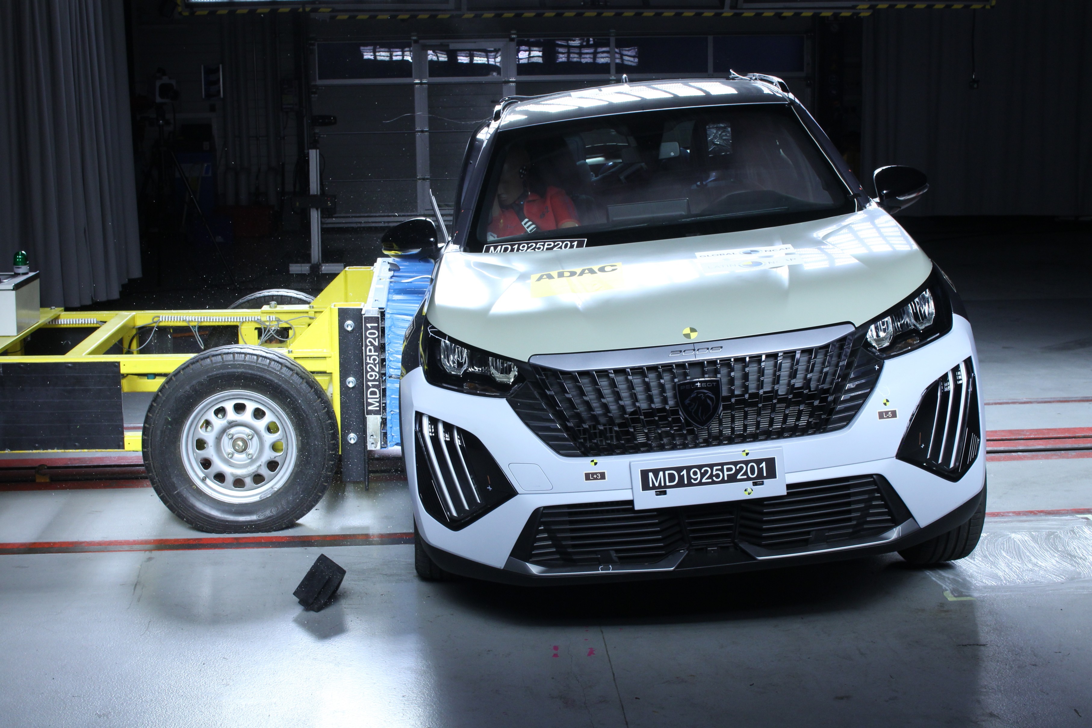 Peugeot 2008 no Latin NCAP