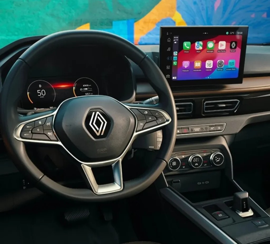 Renault Kardian 2026 confirma multimídia e painel digital maiores em fotos