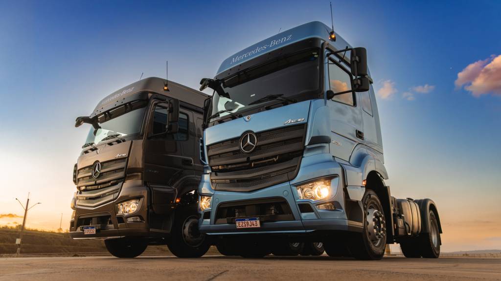 Mercedes-Benz Axor é relançado no Brasil mais equipado e com motor menos poluente