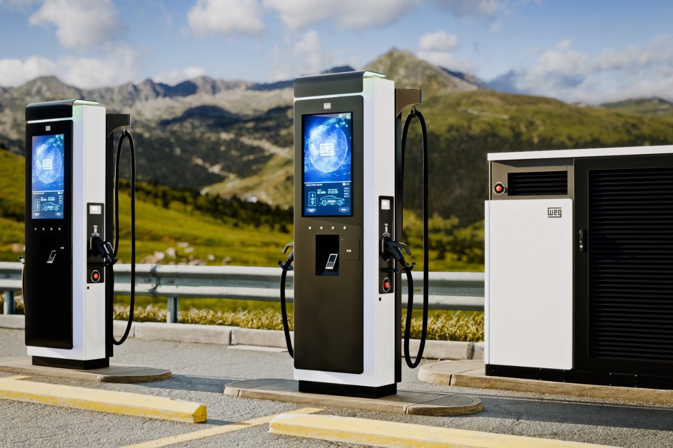 WEG lança novo carregador mais rápido do Brasil, com potência de até 640 kW