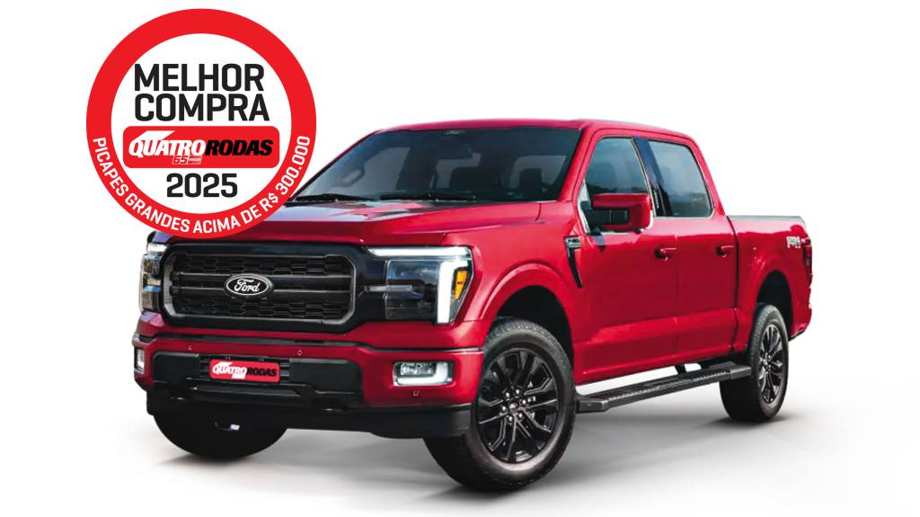 As melhores picapes grandes para comprar no Brasil em 2025